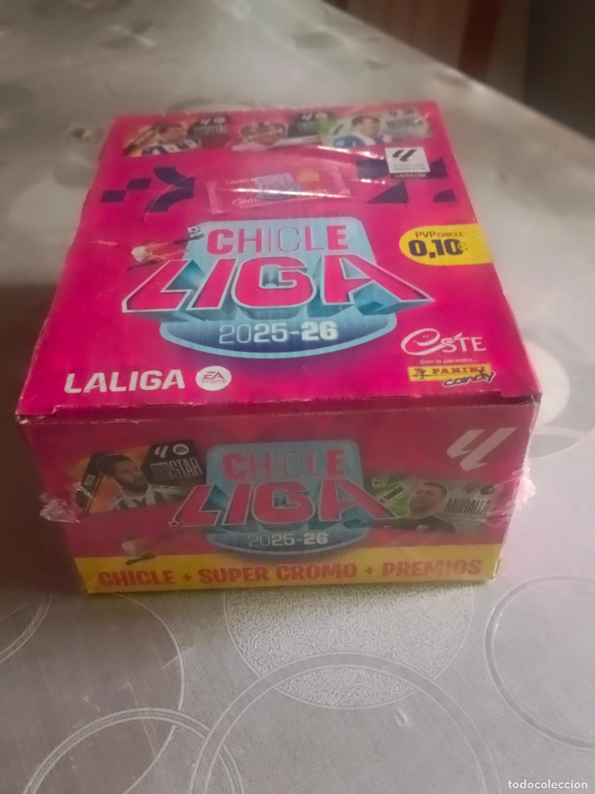 Cromos de F&uacute;tbol: EDICIONES ESTE 2025 2026 25 26 CHICLE COLECCION COMPLETA LOS 80 CROMOS CHICLES