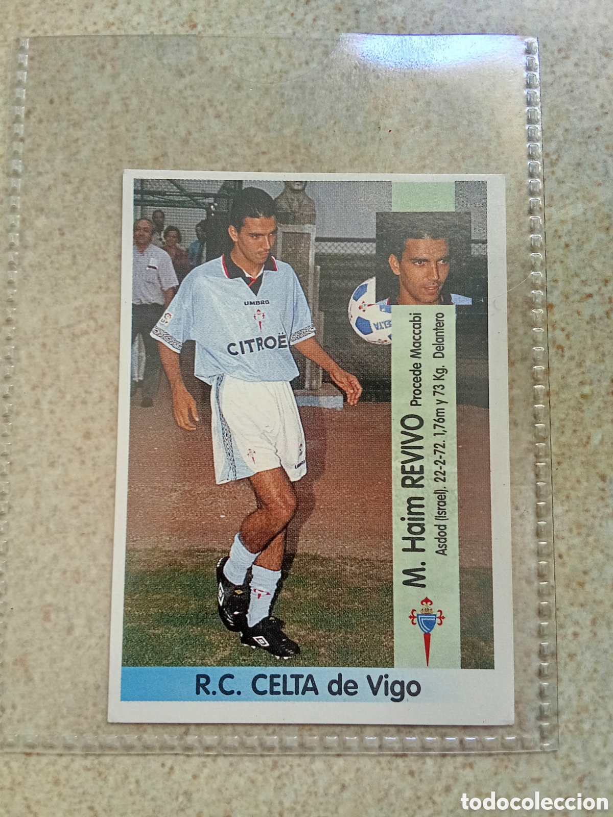 Cromos de F&uacute;tbol: PANINI LIGA 96 97 N&ordm; 392 REVIVO CELTA FICHAJE SIN PEGAR