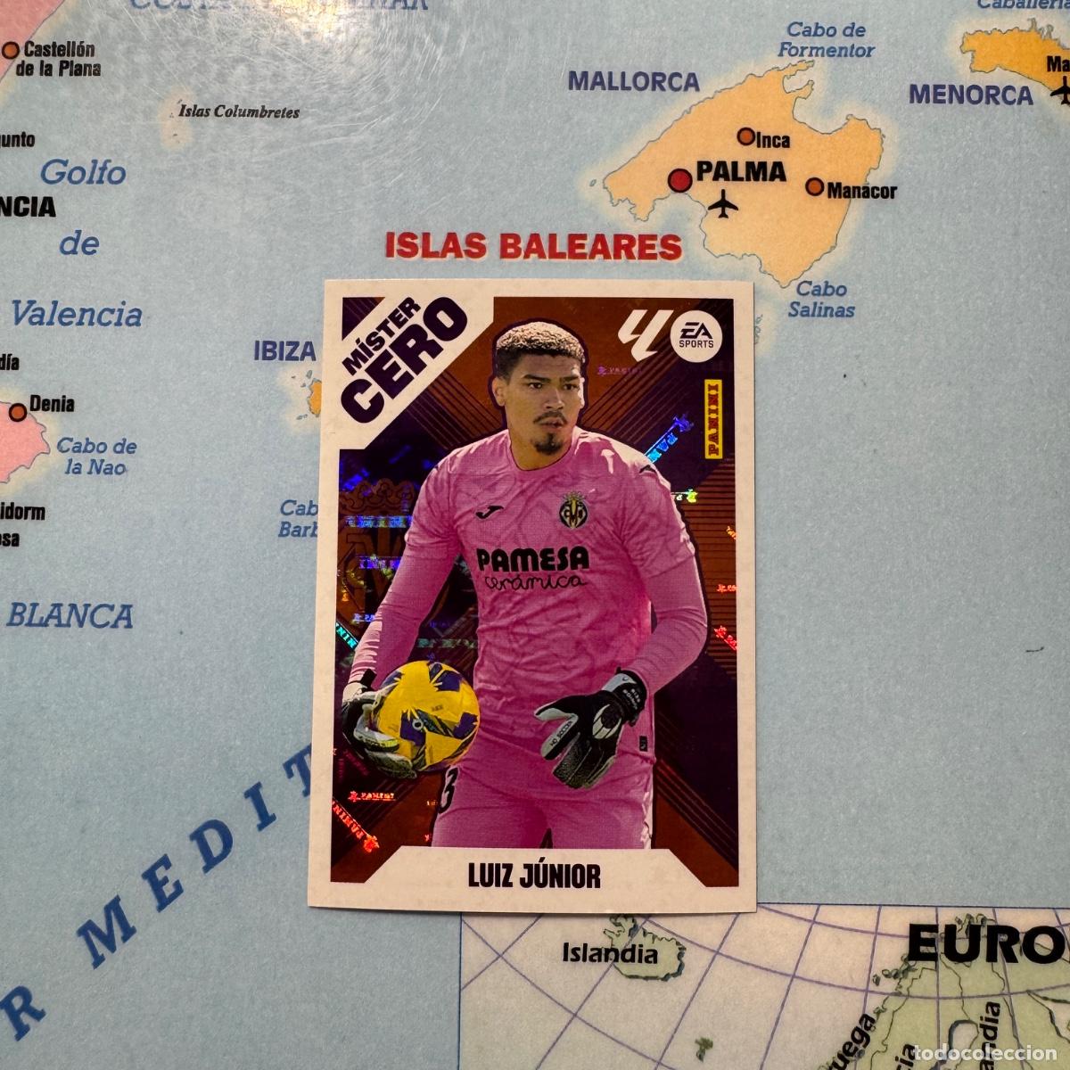 Cromos de F&uacute;tbol: Luiz Junior M&iacute;ster Cero n&uacute;mero 6 Del Villarreal cromo liga este 25-26 2025-2026