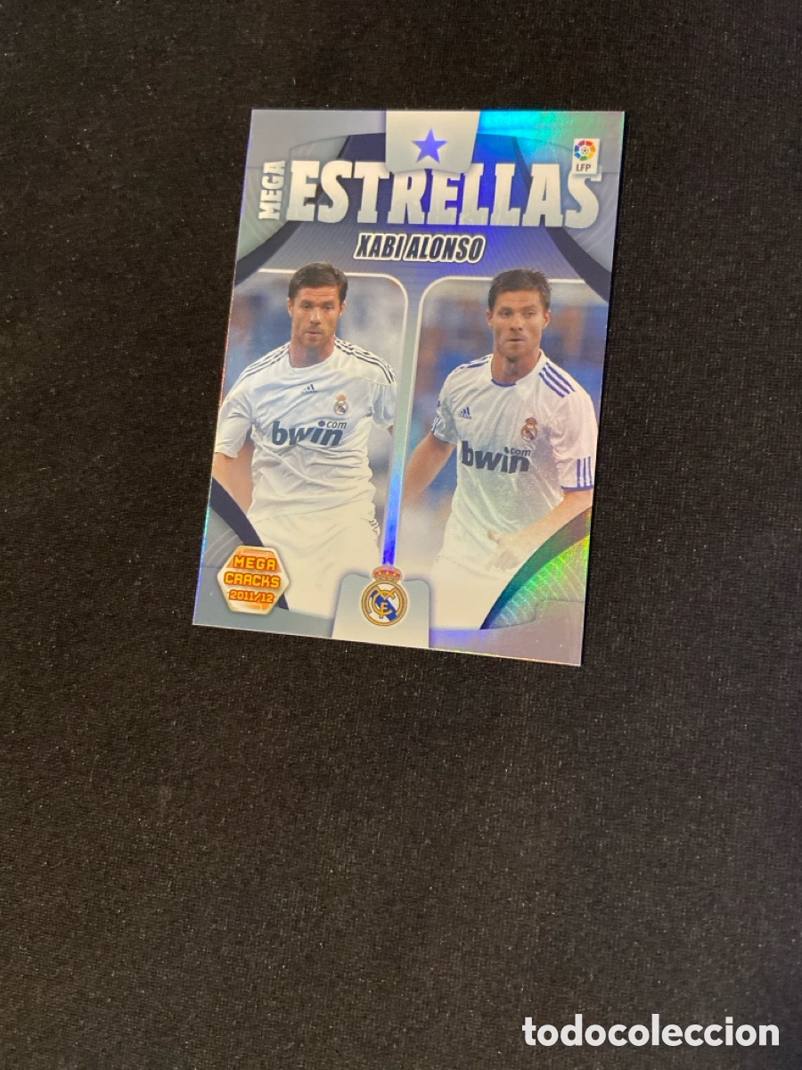 Cromos de F&uacute;tbol: XABI ALONSO 431 MEGA ESTRELLAS (REAL MADRID)