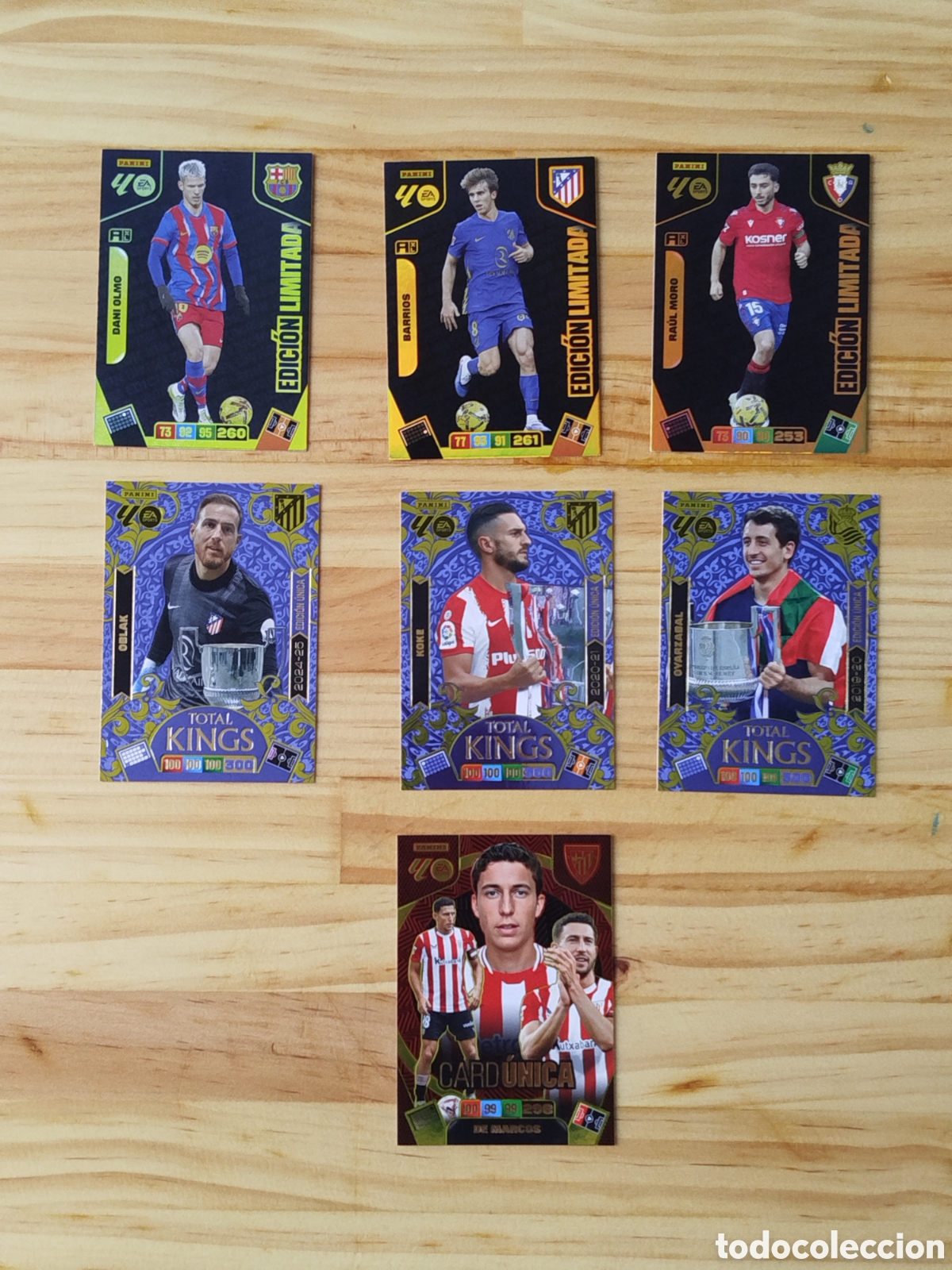 Cromos de F&uacute;tbol: Pack 7 cartas Adrenalyn XL 25/26