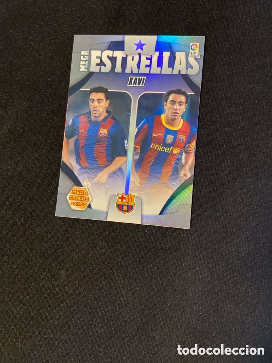 Cromos de F&uacute;tbol: XAVI 432 MEGA ESTRELLAS (BARCELONA)