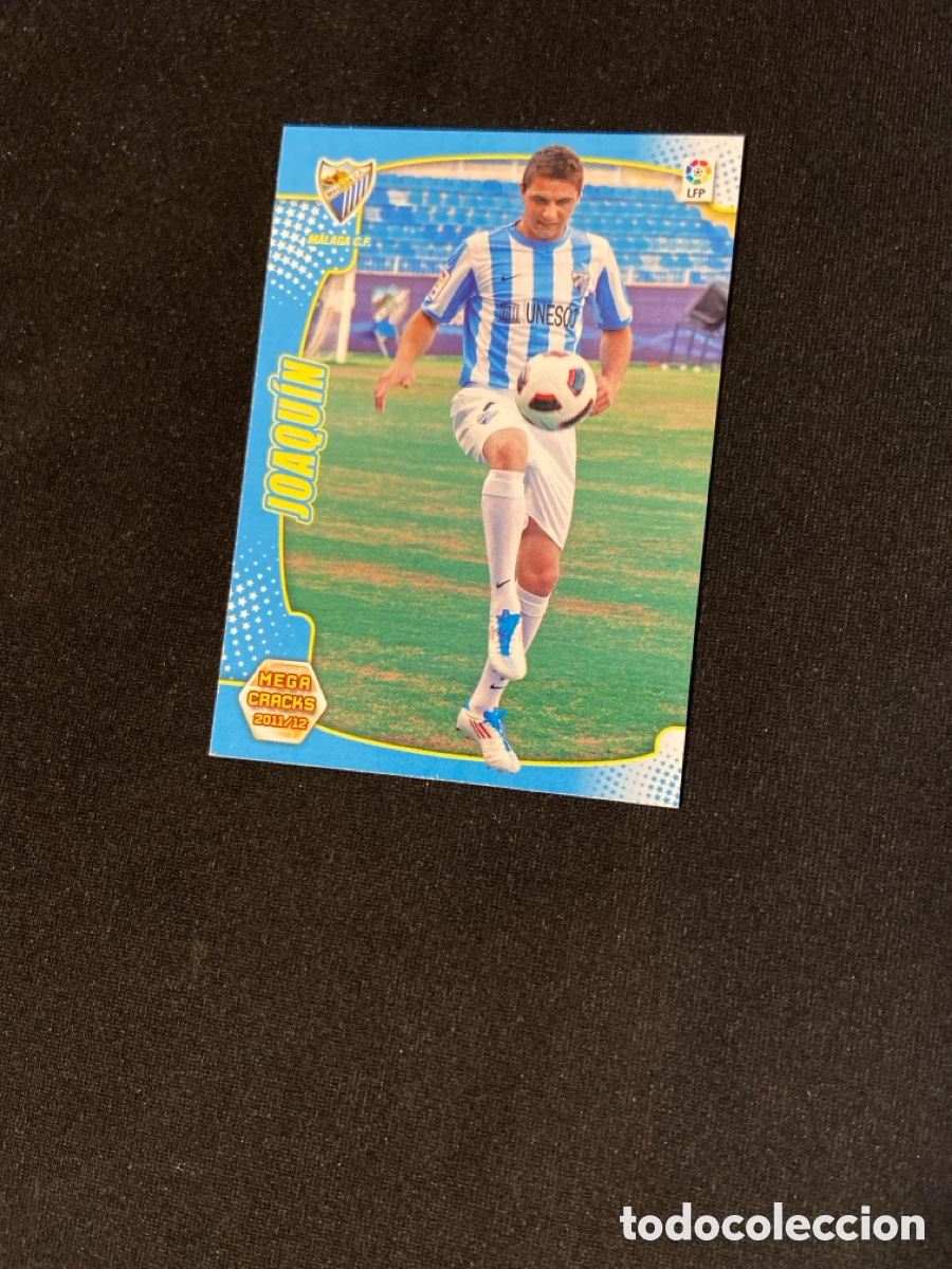 Cromos de F&uacute;tbol: JOAQUIN 436 NUEVO FICHAJE (M&Aacute;LAGA)