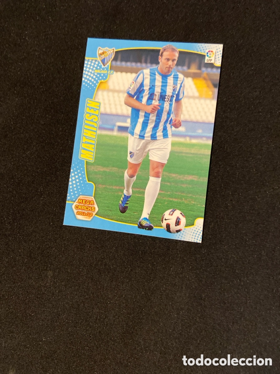 Cromos de F&uacute;tbol: MATHIJSEN 439 NUEVO FICHAJE (M&Aacute;LAGA)