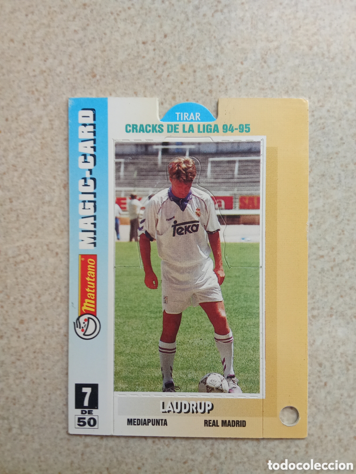Cromos de F&uacute;tbol: MAGIC CARD MATUTANO 94 95 MADRID LAUDRUP