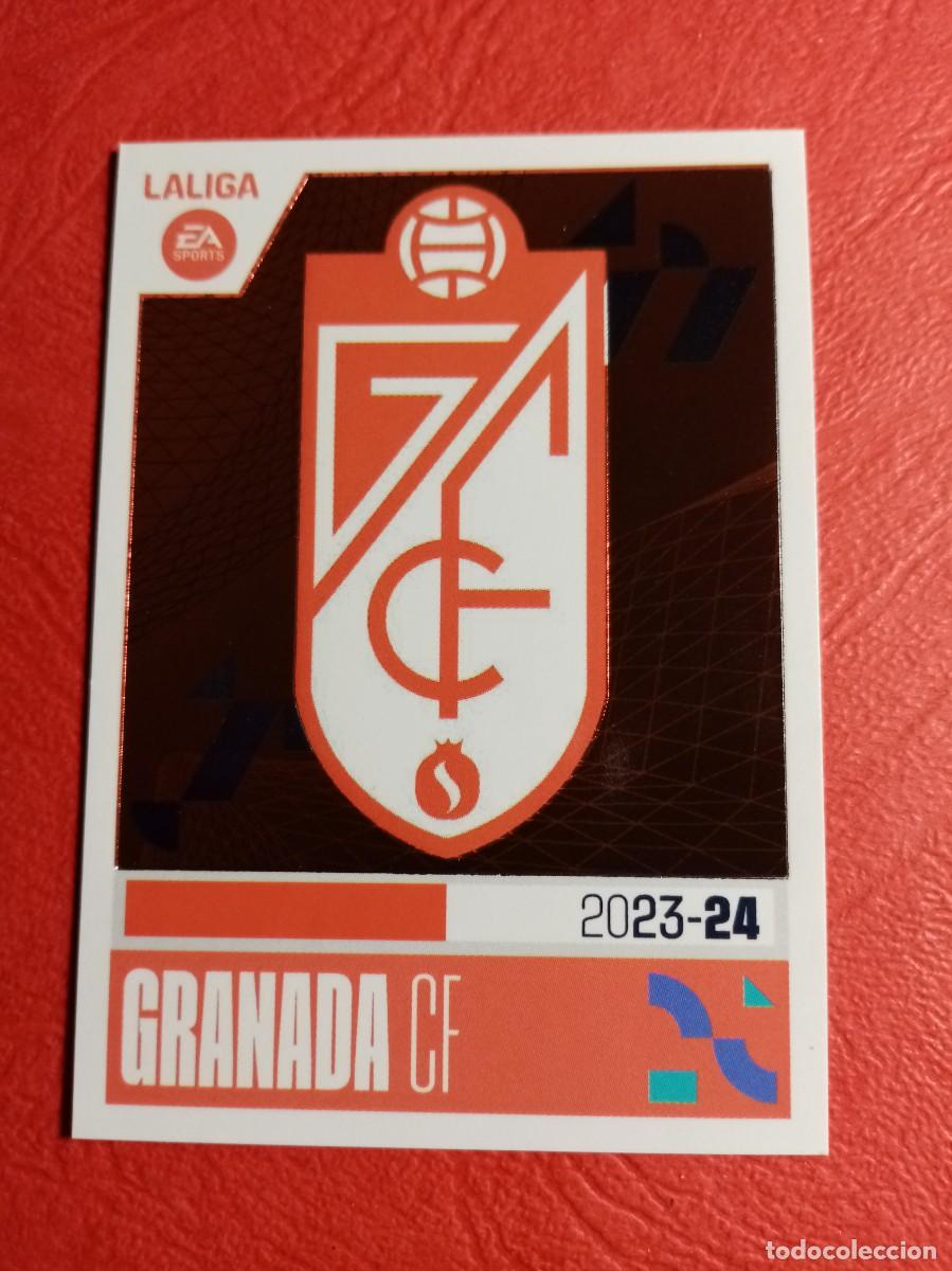 Cromos de f&uacute;tbol: N&ordm; 1 ESCUDO, GRANADA CF, LIGA ESTE 2023 2024 23 24 PANINI