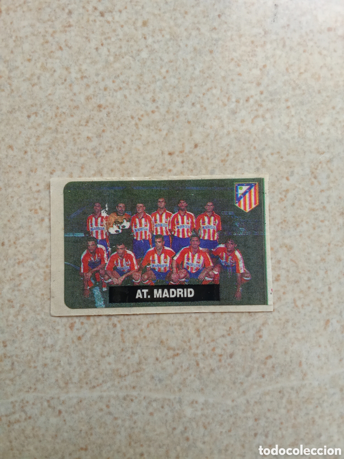 Cromos de F&uacute;tbol: CHICLES VIDAL PLANTILLA AT MADRID