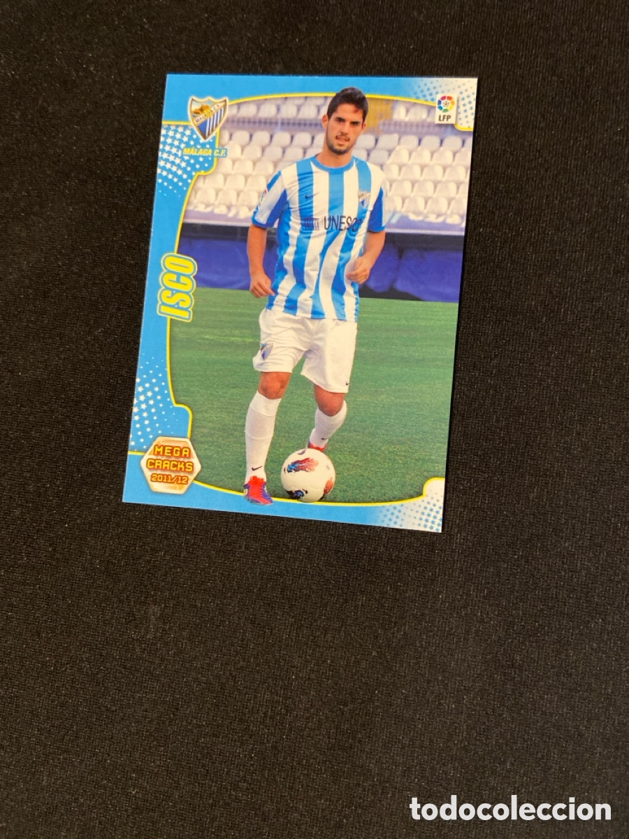 Cromos de F&uacute;tbol: ISCO 447 NUEVO FICHAJE (M&Aacute;LAGA)