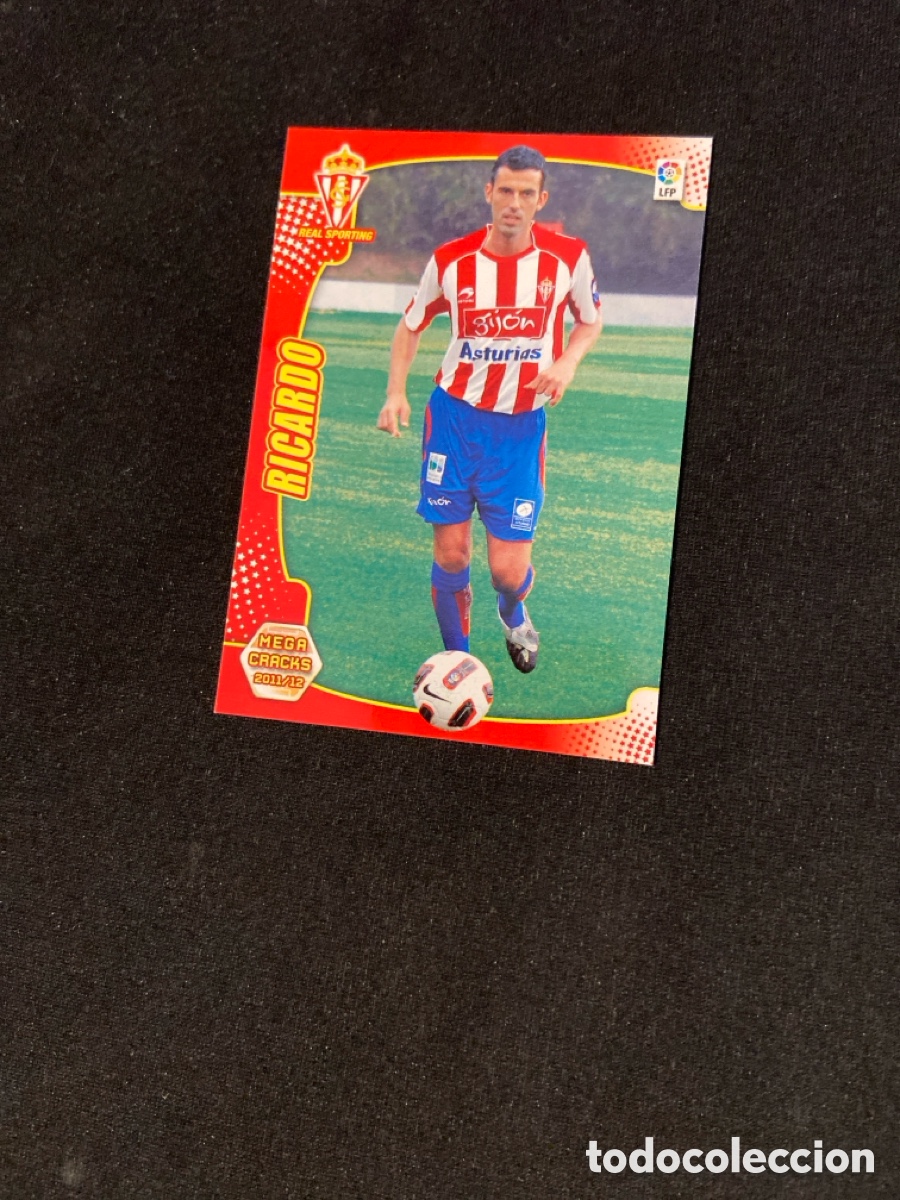 Cromos de F&uacute;tbol: RICARDO 449 NUEVO FICHAJE (SPORTING GIJ&Oacute;N) PANINI MEGACRACKS 2011-2012 11 12 CROMO CARTA M-5