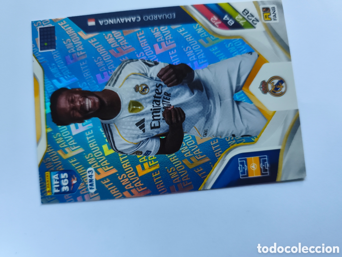 Cromos de F&uacute;tbol: FIFA365. FAN 43. CAMAVINGA