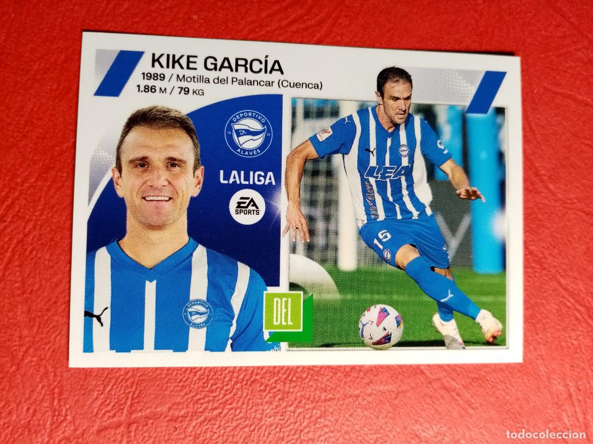 Cromos de F&uacute;tbol: N&ordm; 38 KIKE GARCIA, ULTIMOS FICHAJES, D ALAVES, LIGA ESTE 2023 2024 23 24 PANINI