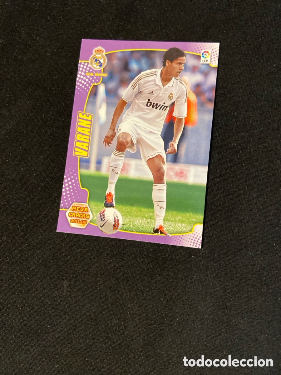 Cromos de F&uacute;tbol: VARANE 457 NUEVO FICHAJE (REAL MADRID)