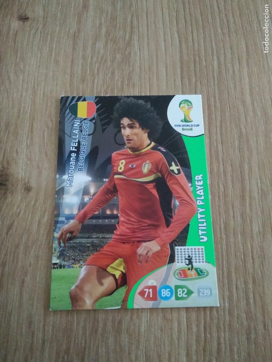 Cromos de F&uacute;tbol: FELLAINI BELGICA CROMO FUTBOL PANINI ADRENALYN 2014 WORLD CUP COPA DEL MUNDO