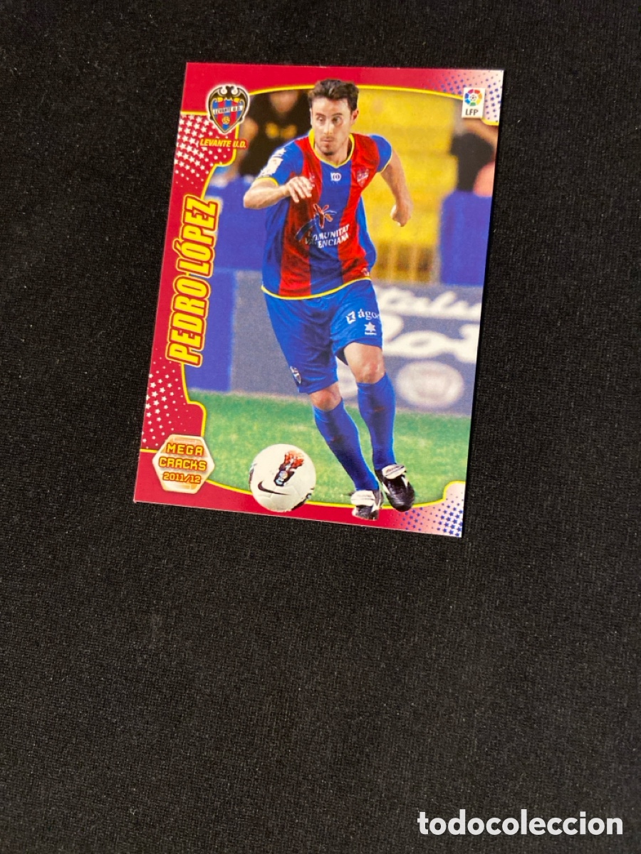 Cromos de F&uacute;tbol: PEDRO LOPEZ 459 NUEVO FICHAJE (LEVANTE)