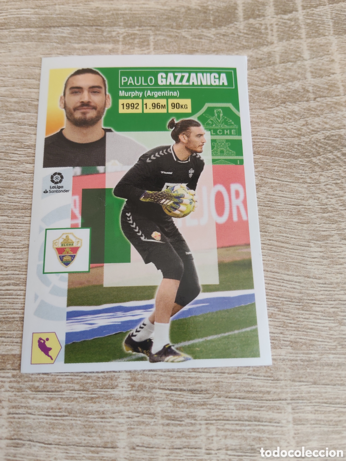 Cromos de F&uacute;tbol: Gazzaniga Elche fichaje de invierno liga 2020 2021 20 21 ediciones este