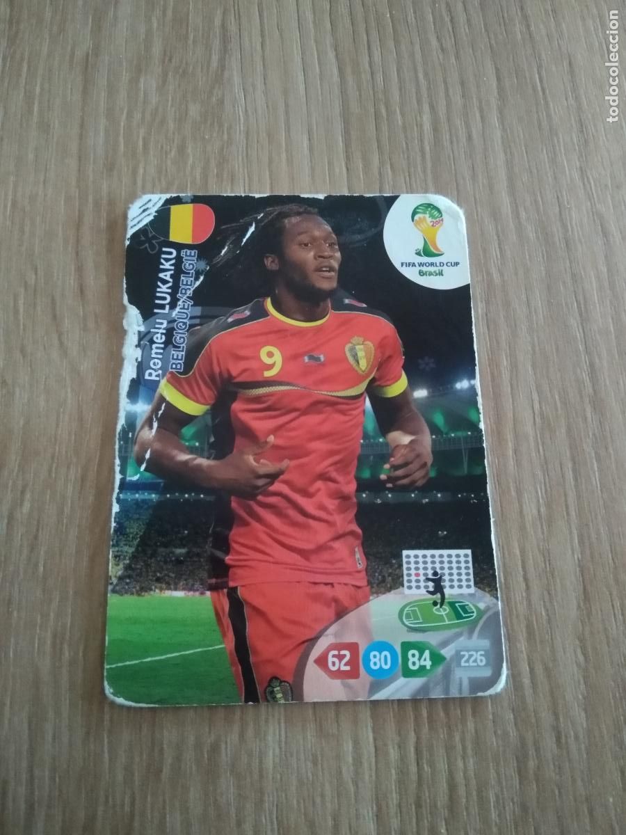 Cromos de F&uacute;tbol: LUKAKU BELGICA CROMO FUTBOL PANINI ADRENALYN MUNDIAL 2014 WORLD CUP COPA DEL MUNDO