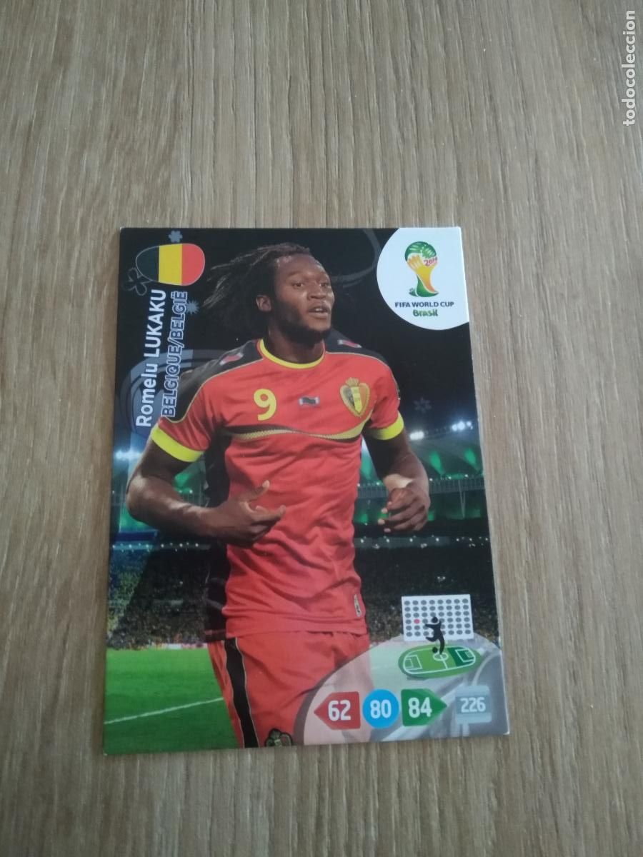 Cromos de F&uacute;tbol: LUKAKU BELGICA CROMO FUTBOL PANINI ADRENALYN MUNDIAL 2014 WORLD CUP COPA DEL MUNDO