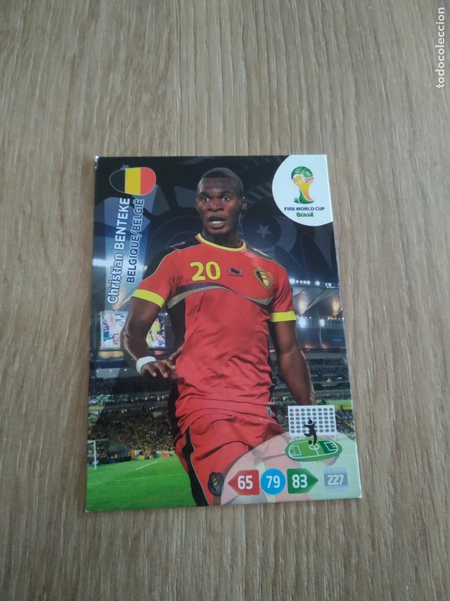 Cromos de F&uacute;tbol: BENTEKE BELGICA CROMO FUTBOL PANINI ADRENALYN MUNDIAL 2014 WORLD CUP COPA DEL MUNDO