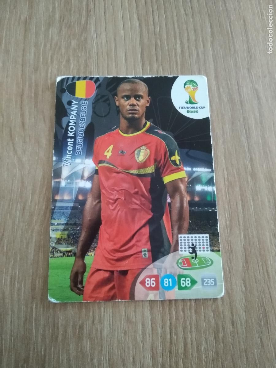 Cromos de F&uacute;tbol: KOMPANY BELGICA CROMO FUTBOL PANINI ADRENALYN MUNDIAL 2014 WORLD CUP COPA DEL MUNDO