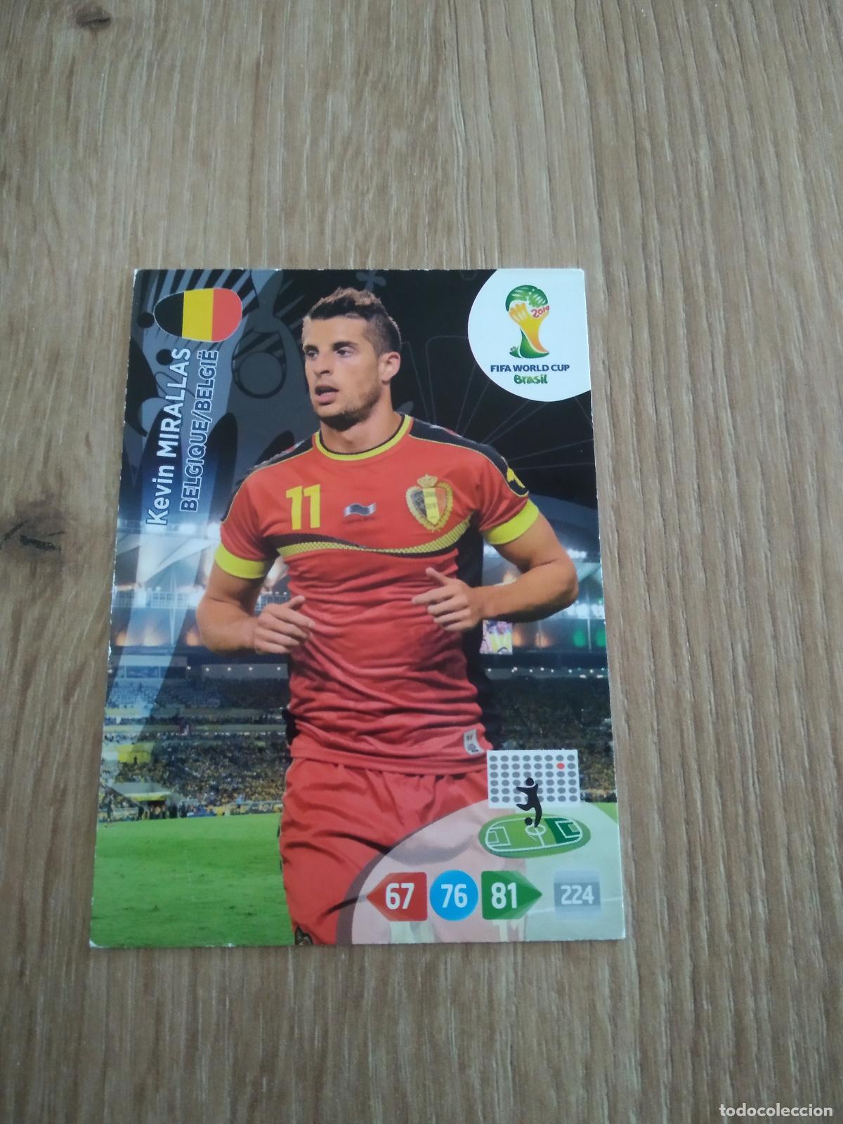 Cromos de F&uacute;tbol: MIRALLAS BELGICA CROMO FUTBOL PANINI ADRENALYN MUNDIAL 2014 WORLD CUP COPA DEL MUNDO