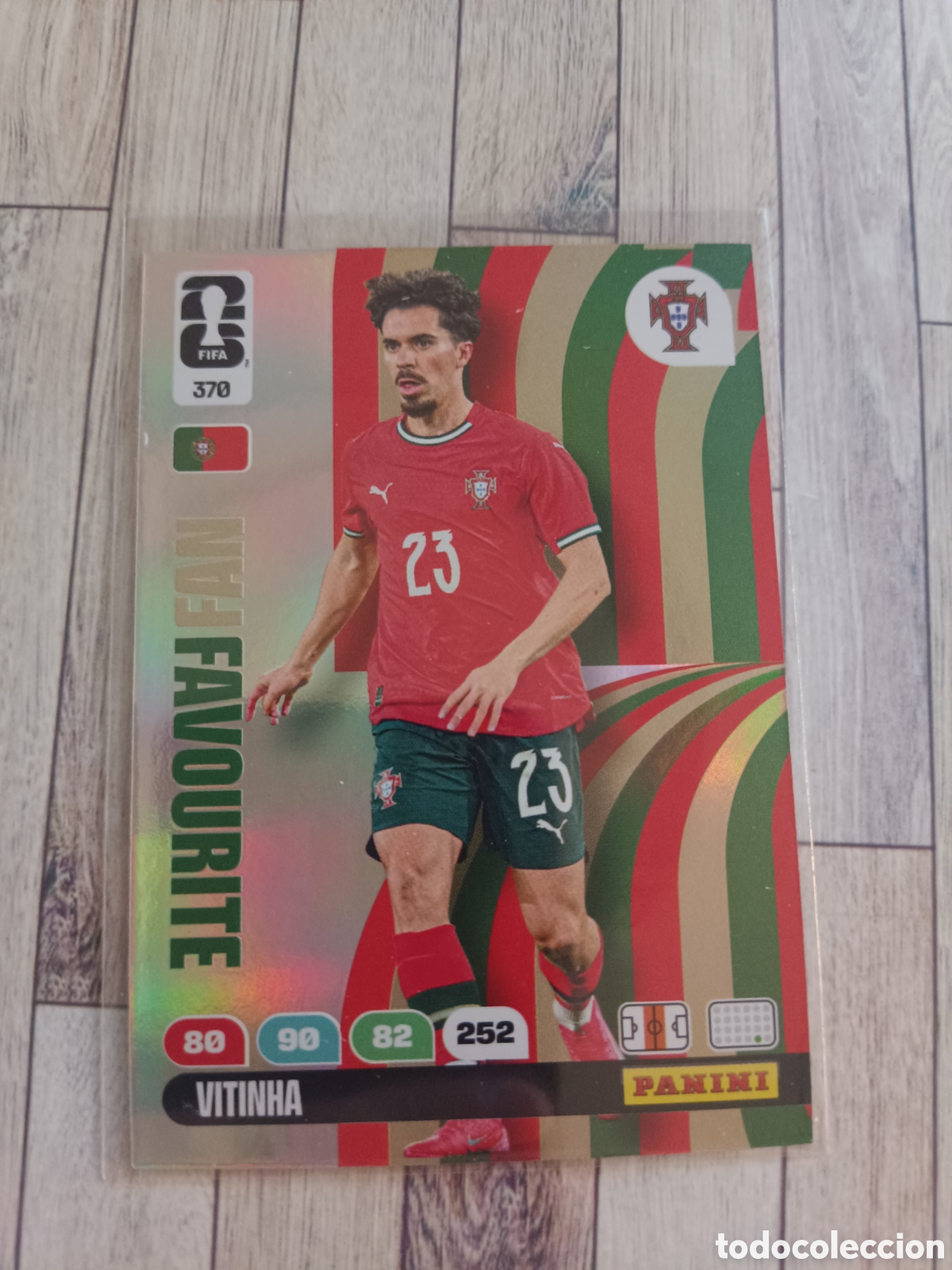 Cromos de F&uacute;tbol: 370 VITINHA PORTUGAL FAN FAVOURITE ADRENALYN XL MUNDIAL WORLD CUP 2026 PANINI 26