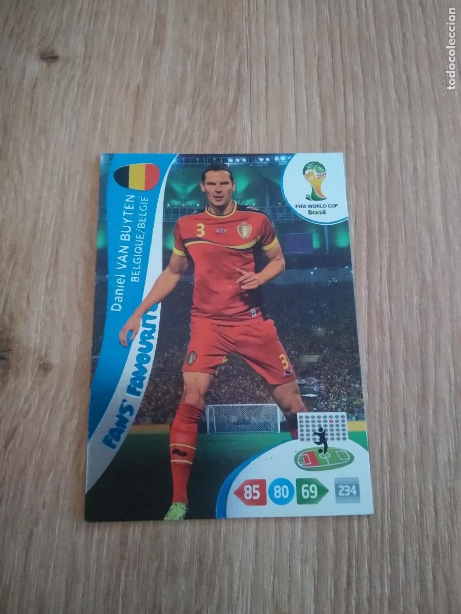 Cromos de F&uacute;tbol: VAN BUYTEN BELGICA CROMO FUTBOL PANINI ADRENALYN MUNDIAL 2014 WORLD CUP COPA DEL MUNDO