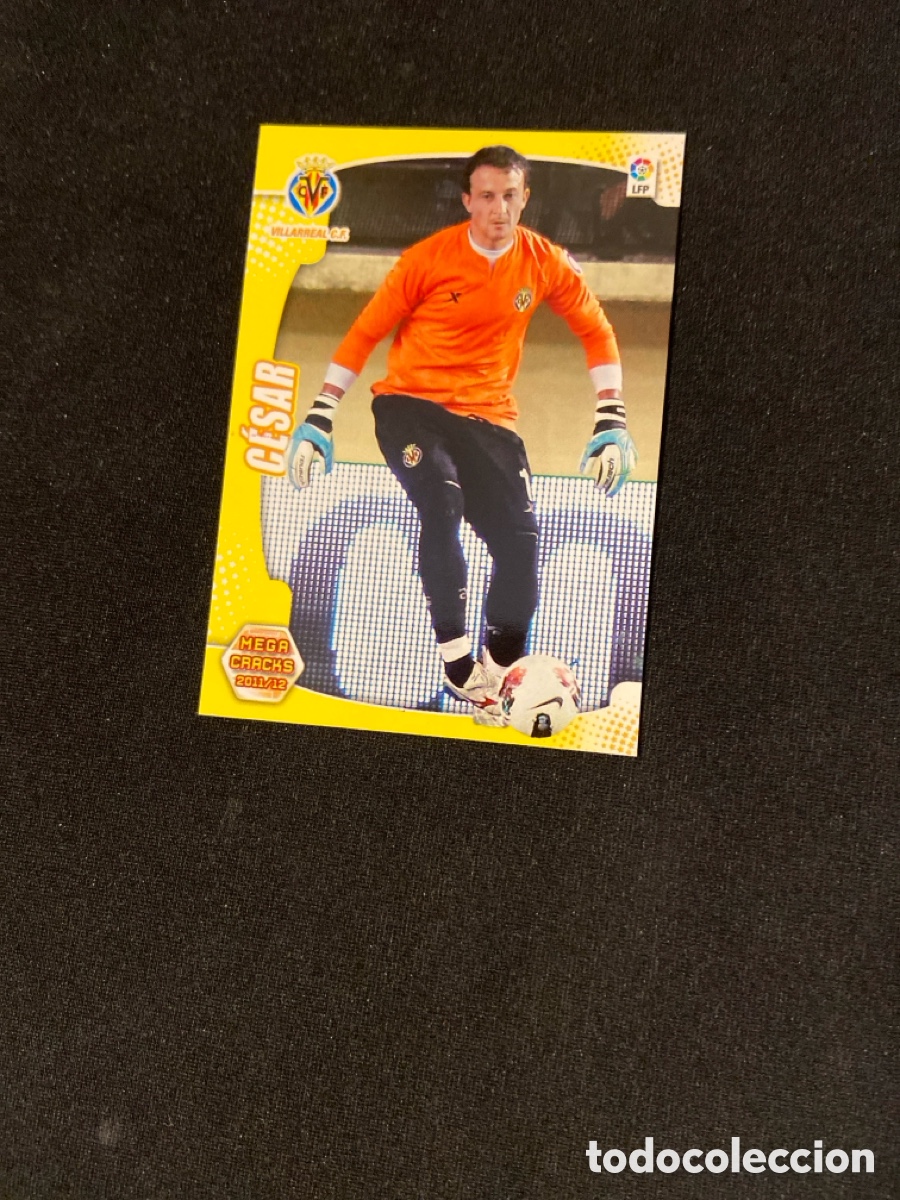 Cromos de F&uacute;tbol: CESAR 467 NUEVO FICHAJE (VILLARREAL)