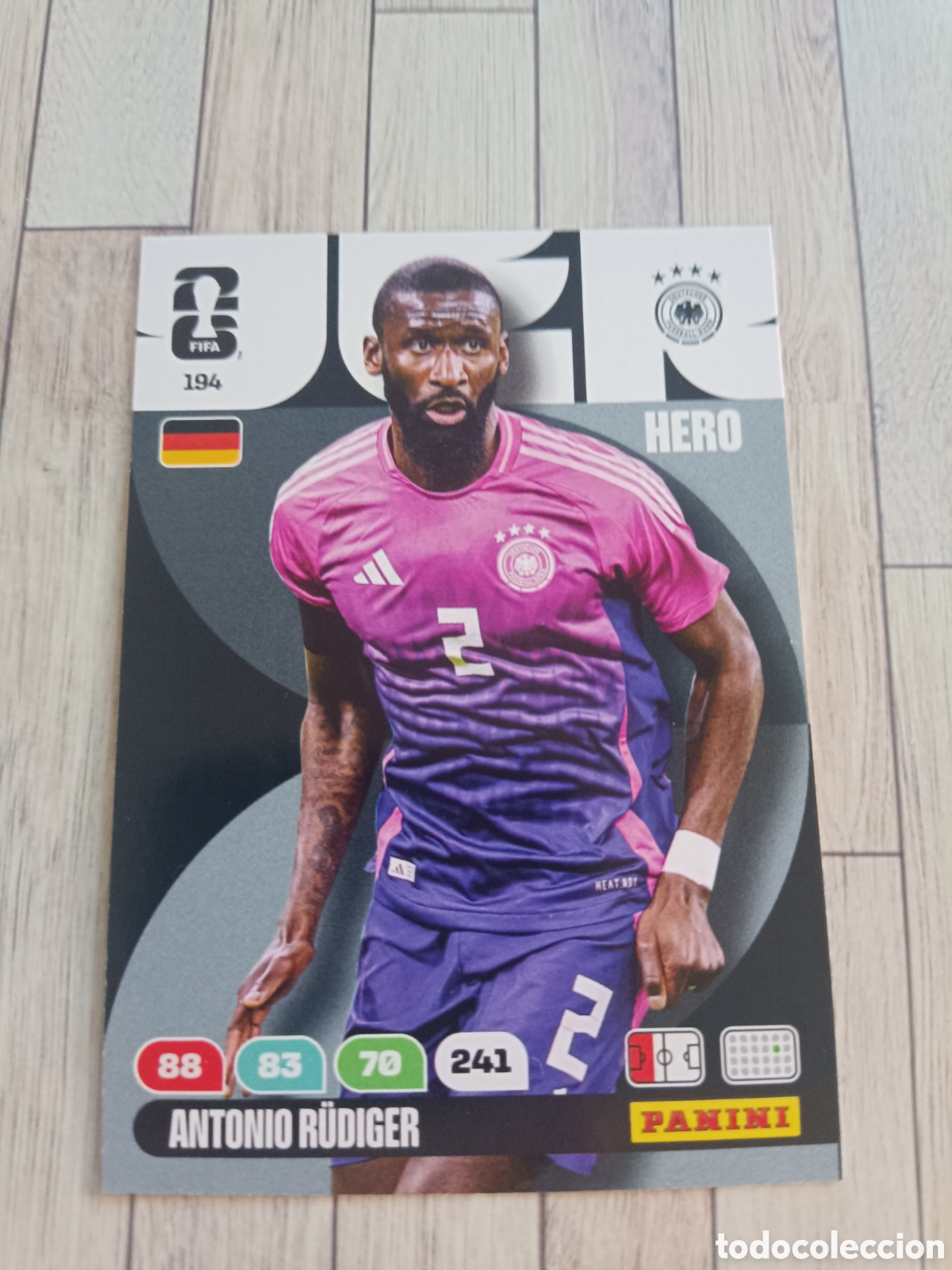 Cromos de F&uacute;tbol: 194 ANTONIO R&Uuml;DIGER ALEMANIA ADRENALYN XL MUNDIAL WORLD CUP 2026 PANINI 26