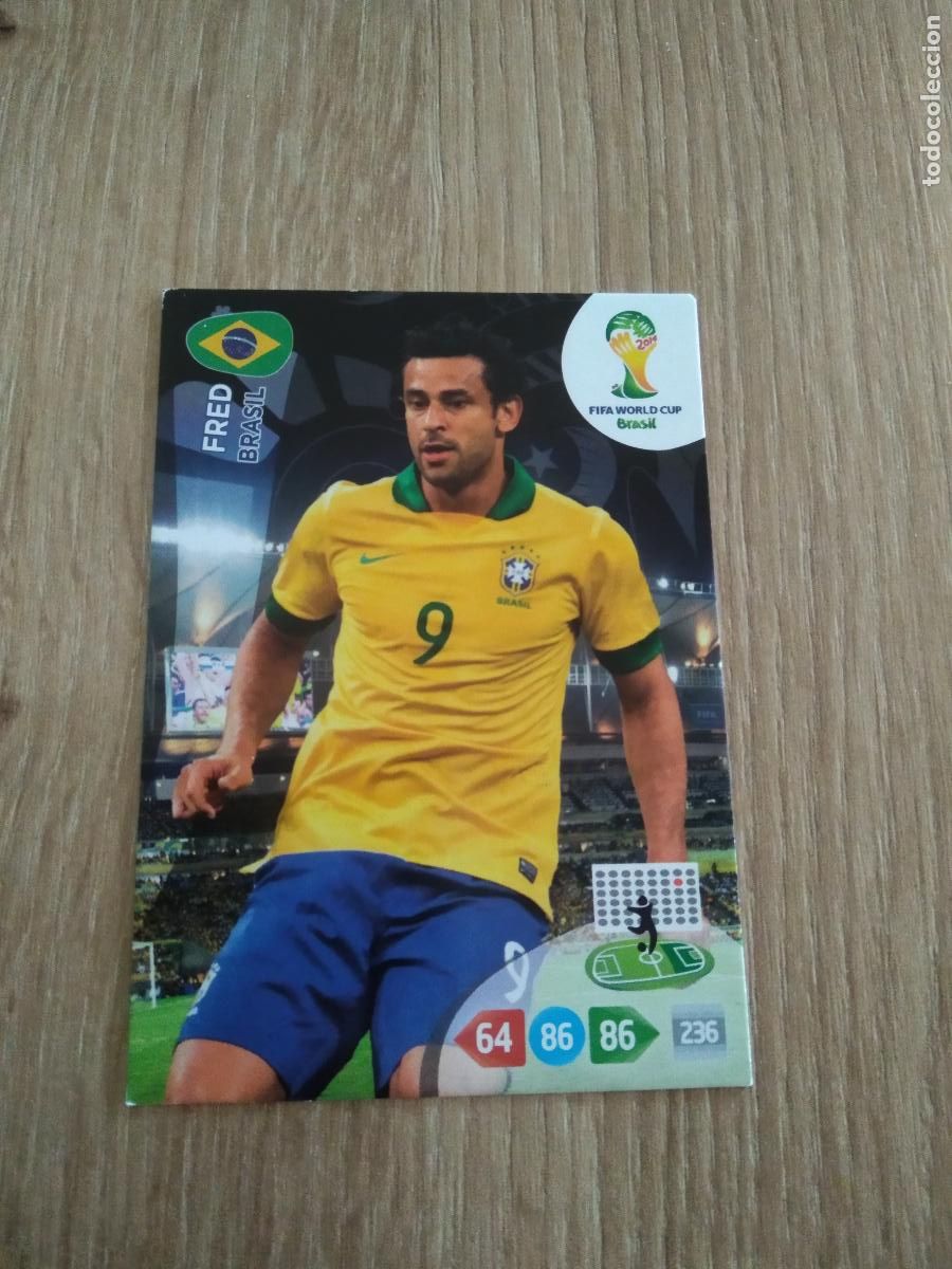 Cromos de F&uacute;tbol: FRED BRASIL CROMO FUTBOL PANINI ADRENALYN MUNDIAL 2014 WORLD CUP COPA DEL MUNDO