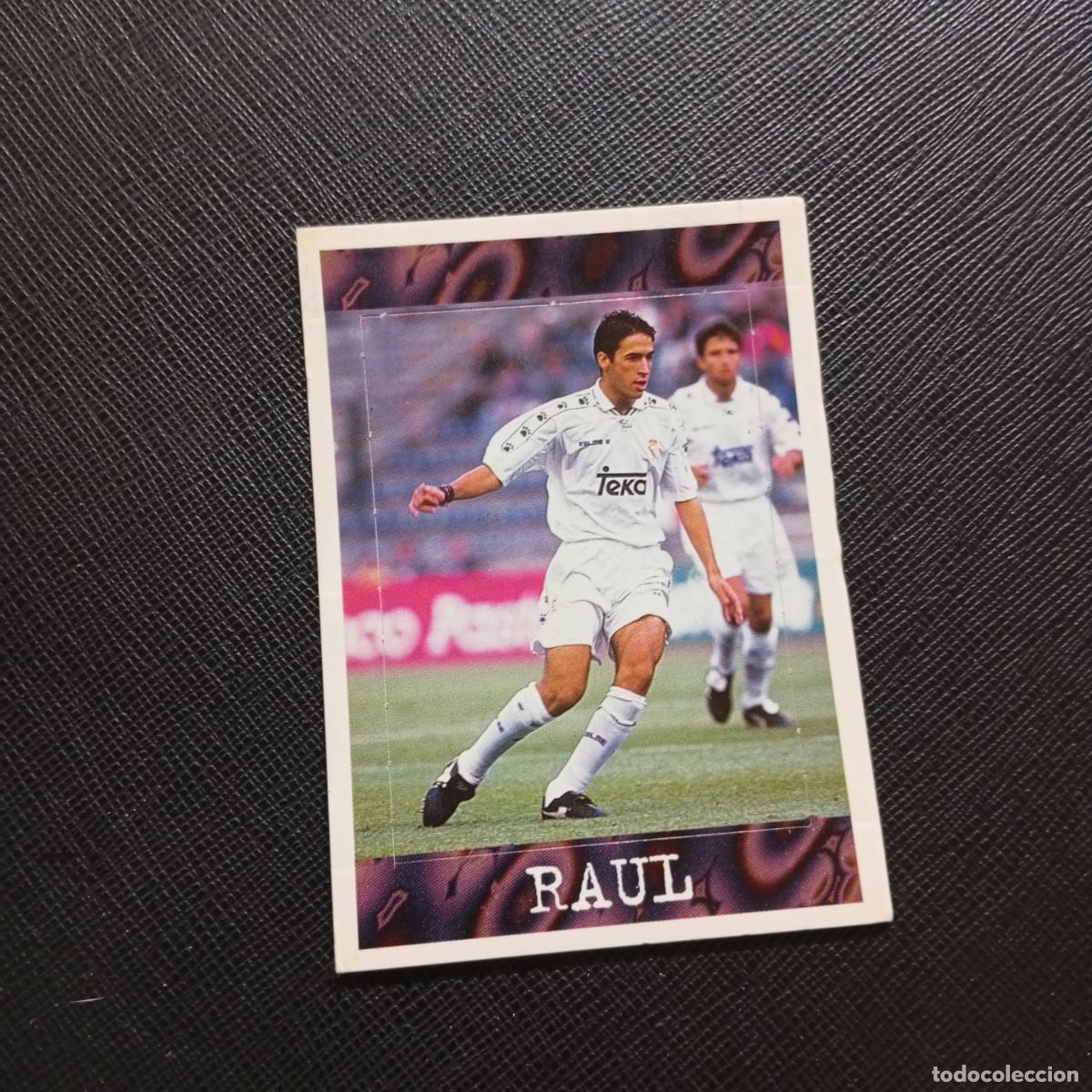 Cromos de F&uacute;tbol: RAUL MADRID PANINI 1997 1998 CROMO FUTBOL 97 98 - SIN PEGAR - A165 PG37