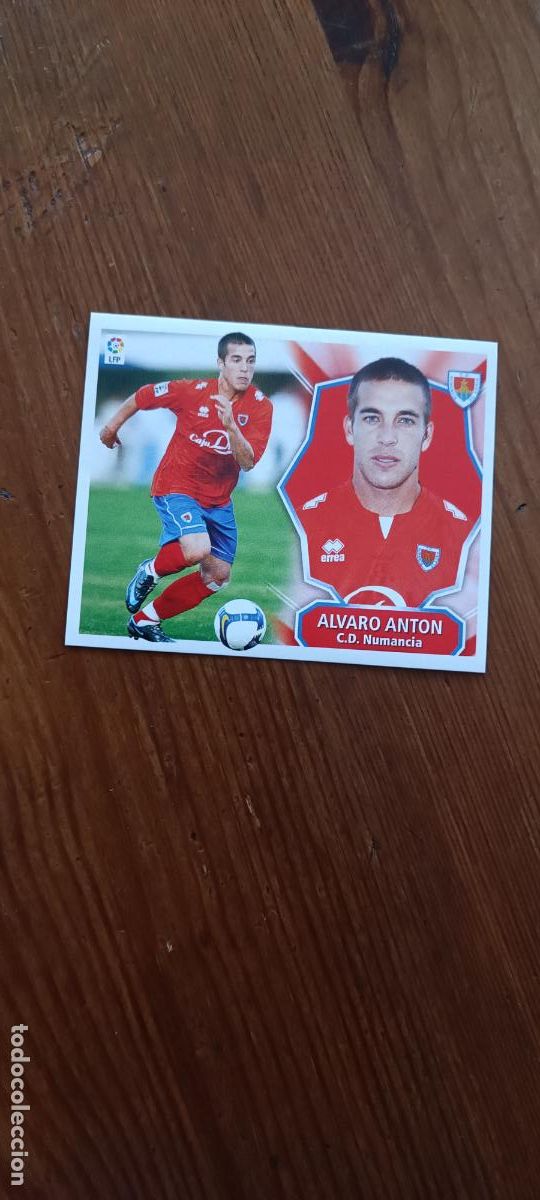 Figurine di Calcio: ESTE 08-09 CROMO NUEVO NUNCA PEGADO EN PERFECTO ESTADO COLOCA ALVARO ANTON