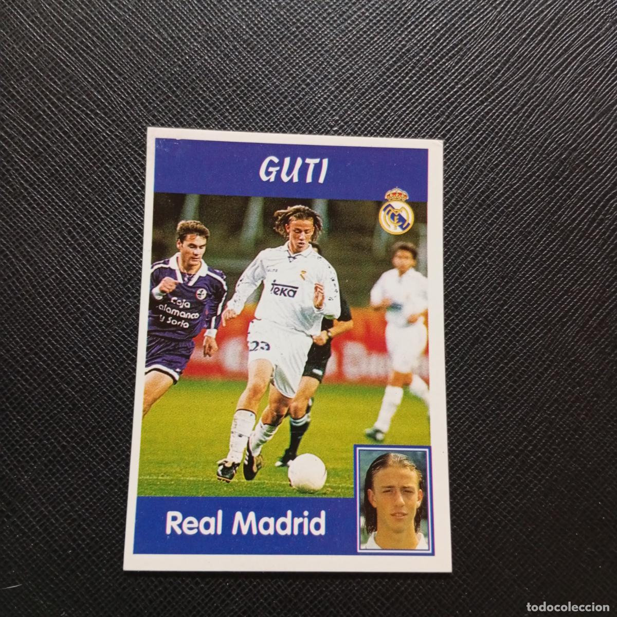 Cromos de Futebol: 12A 12 GUTI REAL MADRID PANINI 1997 1998 CROMO FUTBOL 97 98 - SIN PEGAR - A165 PG46 B