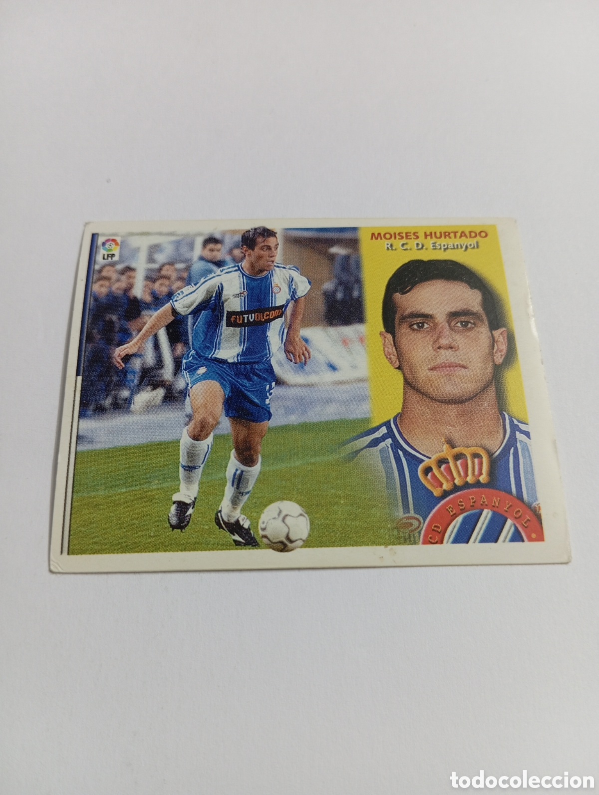 Cromos de F&uacute;tbol: MOIS&Eacute;S HURTADO Espanyol Espa&ntilde;ol LIGA ESTE 2002 2003 PANINI 02 03