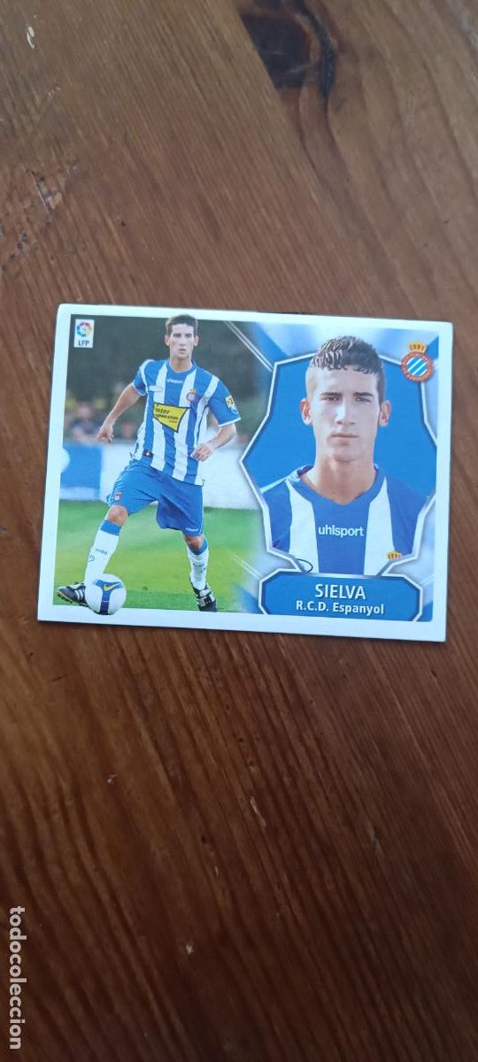 Cromos de F&uacute;tbol: SIELVA R. C. D. ESPA&Ntilde;OL COLOCA LIGA ESTE 2008 2009 08 09 NUNCA PEGADO SIN PEGAR