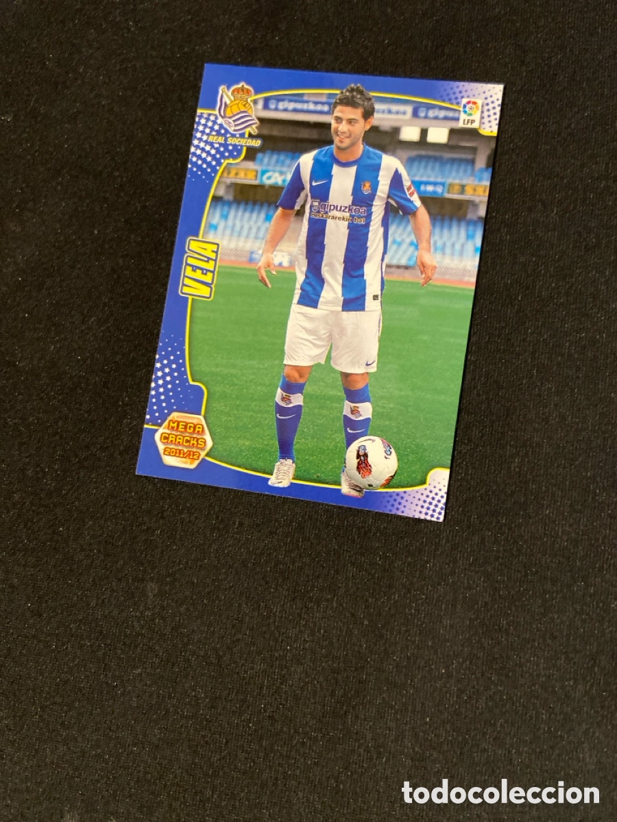 Cromos de F&uacute;tbol: VELA 472 NUEVO FICHAJE (REAL SOCIEDAD)