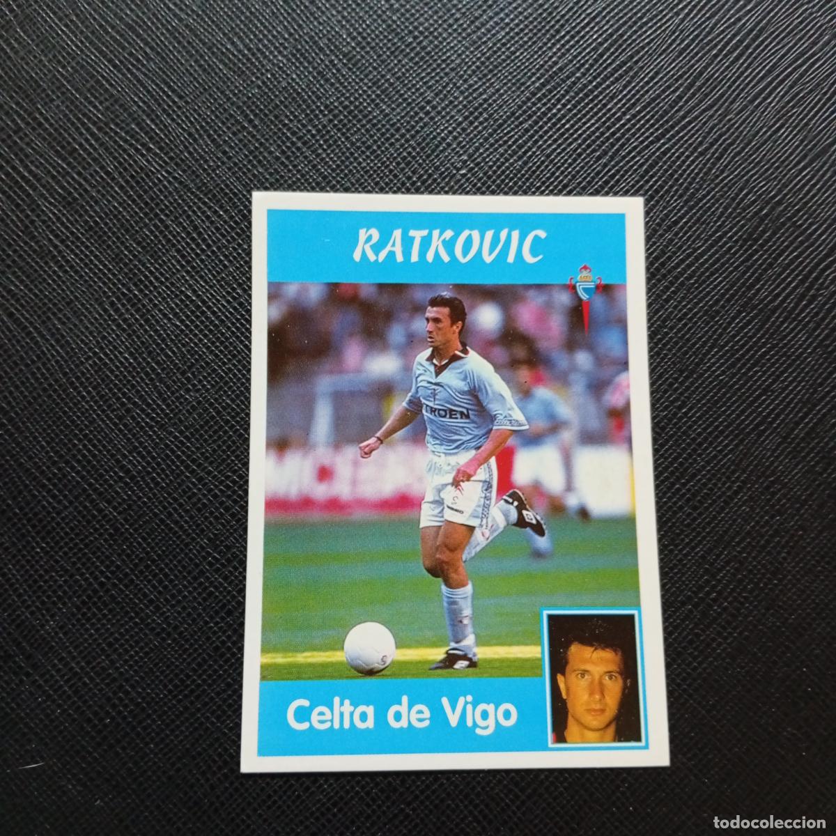 Cromos de F&uacute;tbol: 252 RATKOVIC CELTA PANINI 1997 1998 CROMO FUTBOL 97 98 - SIN PEGAR - A165 PG46