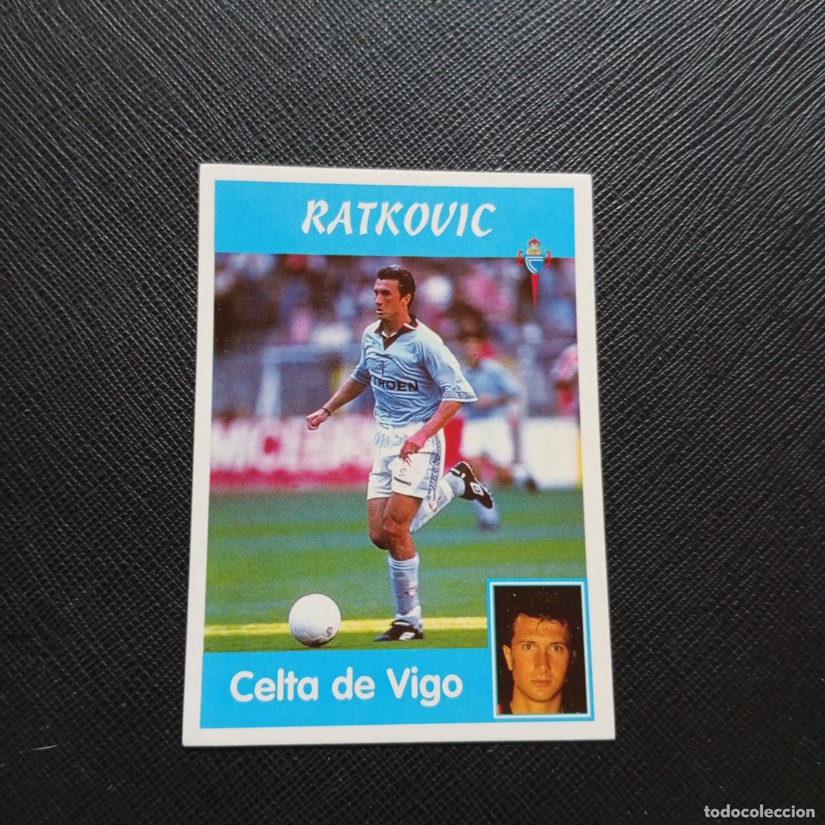 Cromos de F&uacute;tbol: 252 RATKOVIC CELTA PANINI 1997 1998 CROMO FUTBOL 97 98 - SIN PEGAR - A165 PG46 B