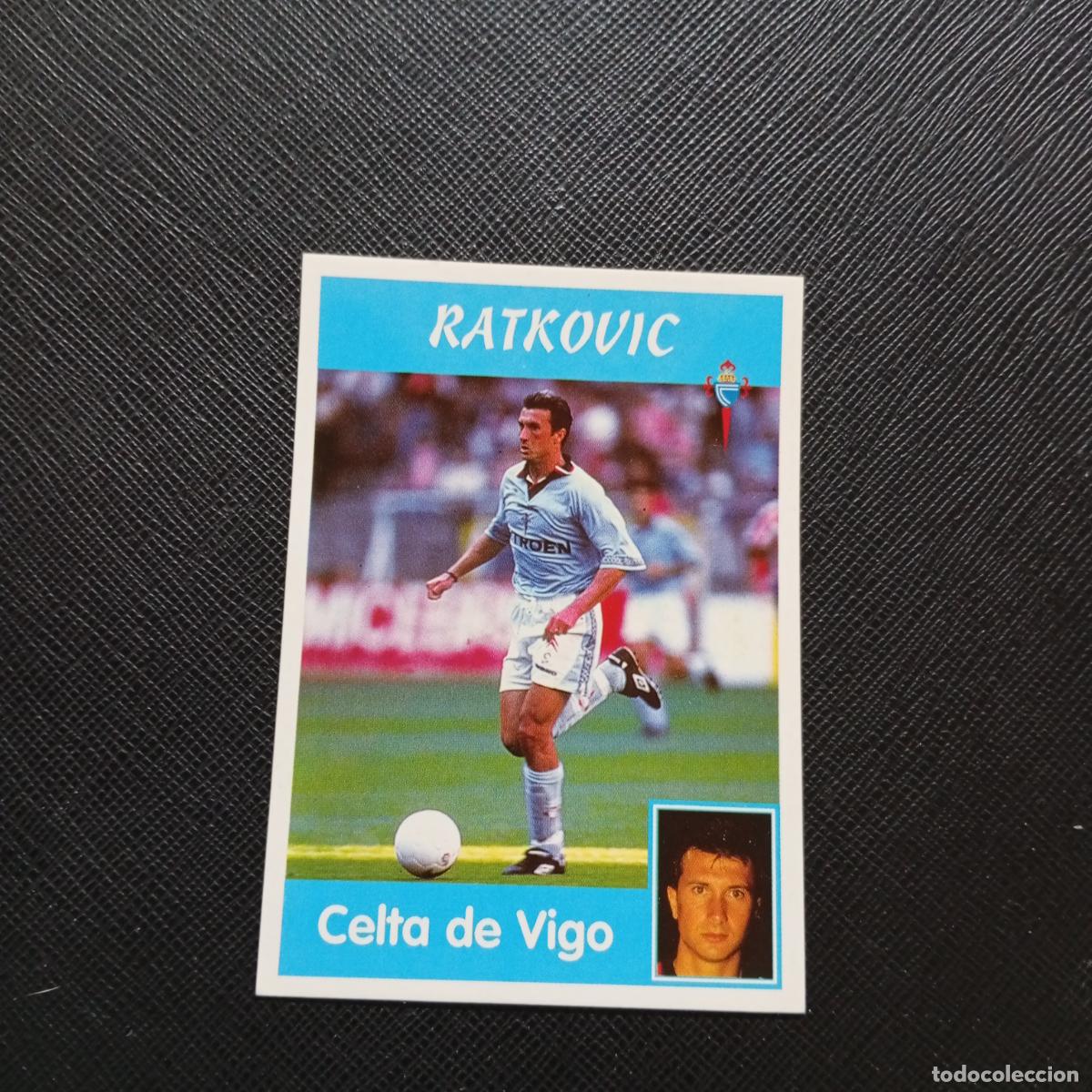 Cromos de F&uacute;tbol: 252 RATKOVIC CELTA PANINI 1997 1998 CROMO FUTBOL 97 98 - SIN PEGAR - A165 PG64