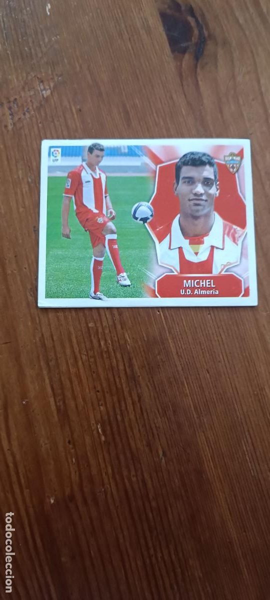 Cromos de F&uacute;tbol: MICHEL U. D. ALMERIA COLOCA LIGA ESTE 2008 2009 08 09 NUNCA PEGADO SIN PEGAR