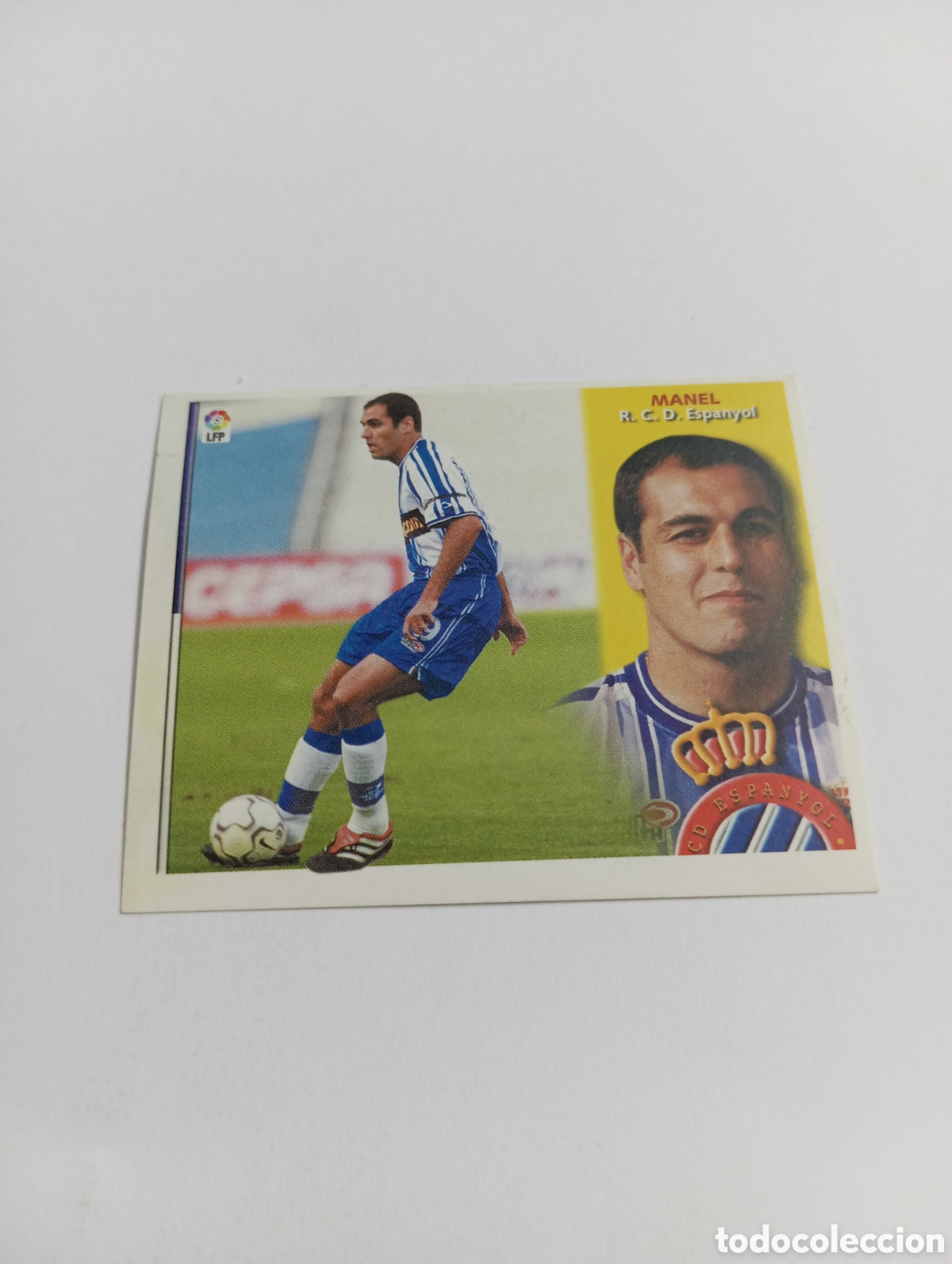 Cromos de F&uacute;tbol: MANEL Espanyol Espa&ntilde;ol LIGA ESTE 2002 2003 PANINI 02 03