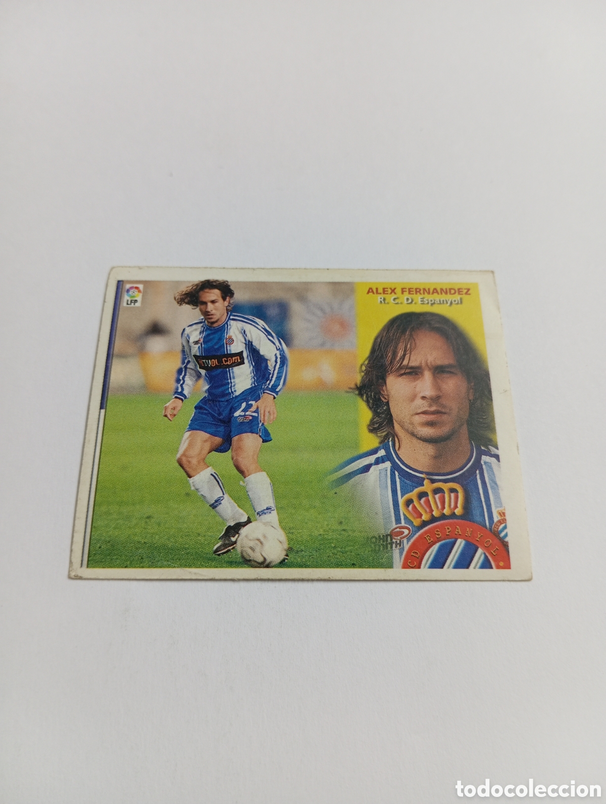 Cromos de F&uacute;tbol: ALEX FERN&Aacute;NDEZ Espanyol Espa&ntilde;ol LIGA ESTE 2002 2003 PANINI 02 03