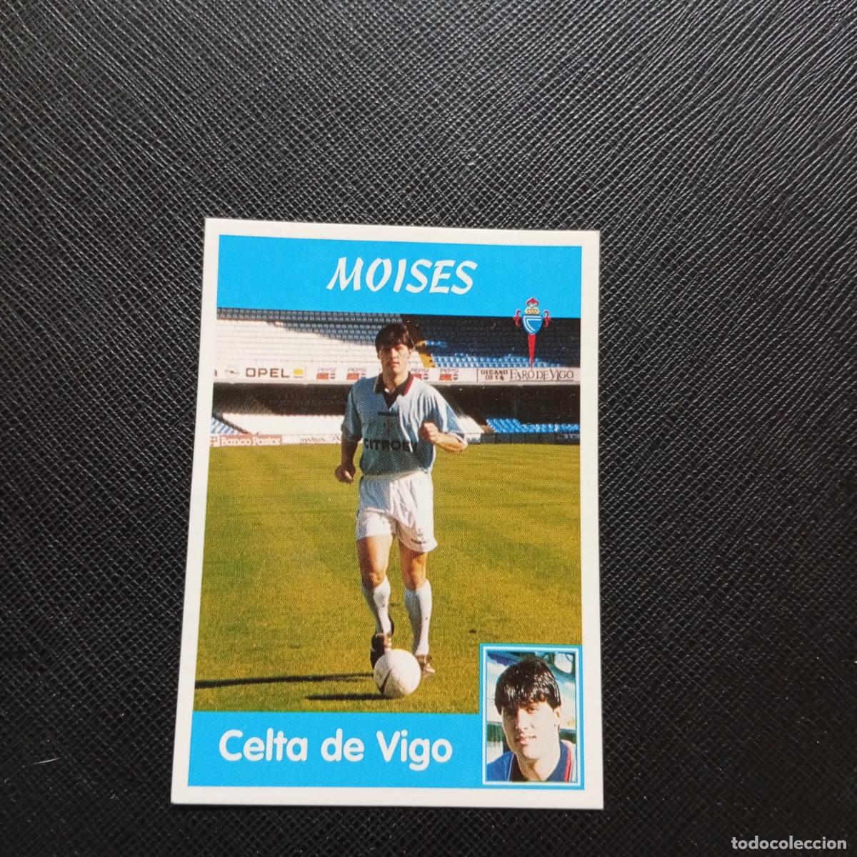 Cromos de F&uacute;tbol: 255A 255 MOISES CELTA PANINI 1997 1998 CROMO FUTBOL 97 98 - SIN PEGAR - A165 PG64 B