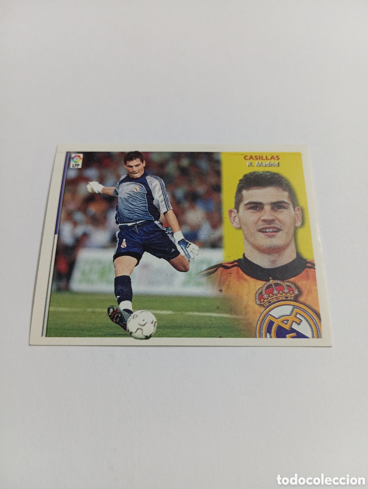 Football Stickers: CASILLAS Real Madrid LIGA ESTE 2002 2003 PANINI 02 03