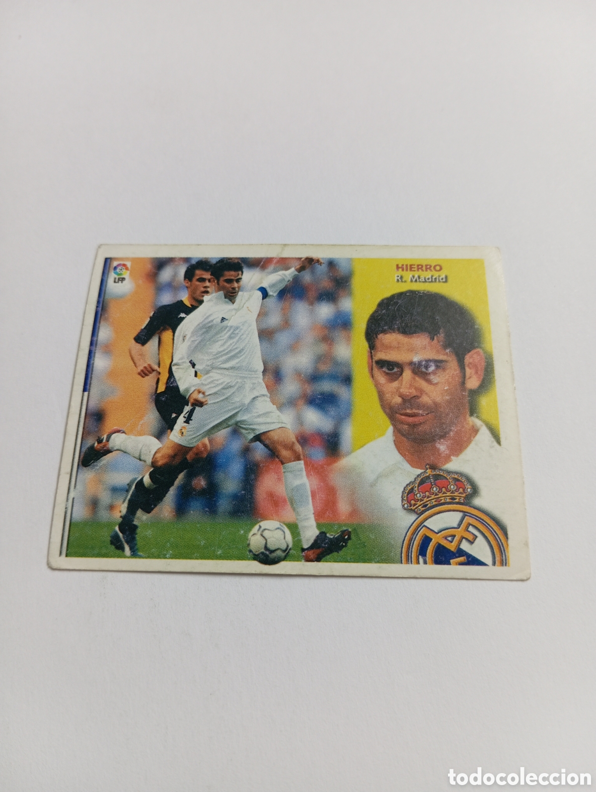 Cromos de F&uacute;tbol: HIERRO Real Madrid LIGA ESTE 2002 2003 PANINI 02 03