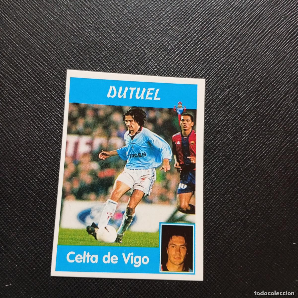 Cromos de F&uacute;tbol: 249 DUTUEL CELTA PANINI 1997 1998 CROMO FUTBOL 97 98 - SIN PEGAR - A165 PG73 B