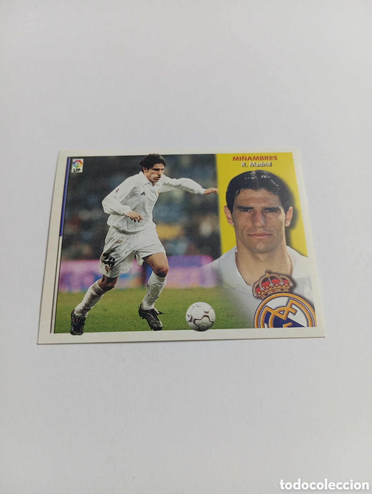 Cromos de F&uacute;tbol: MI&Ntilde;AMBRES Real Madrid LIGA ESTE 2002 2003 PANINI 02 03