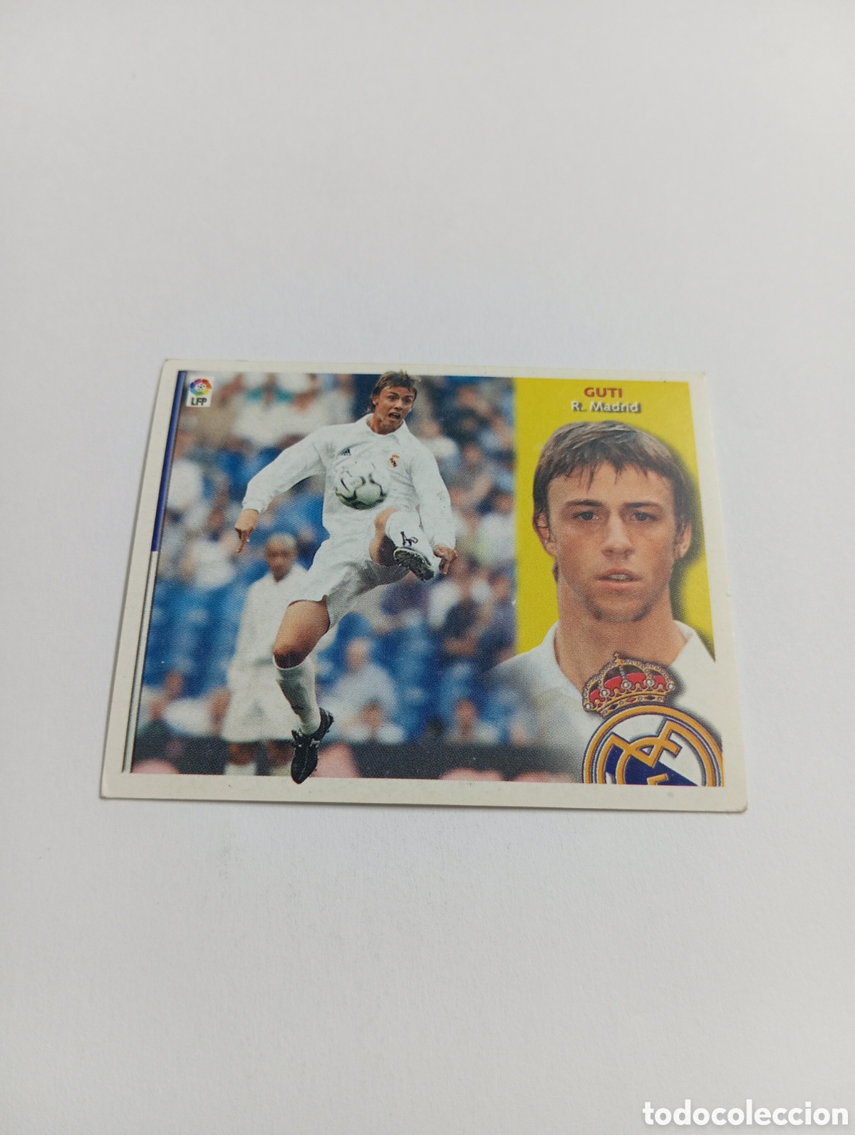 Cromos de F&uacute;tbol: GUTI Real Madrid LIGA ESTE 2002 2003 PANINI 02 03
