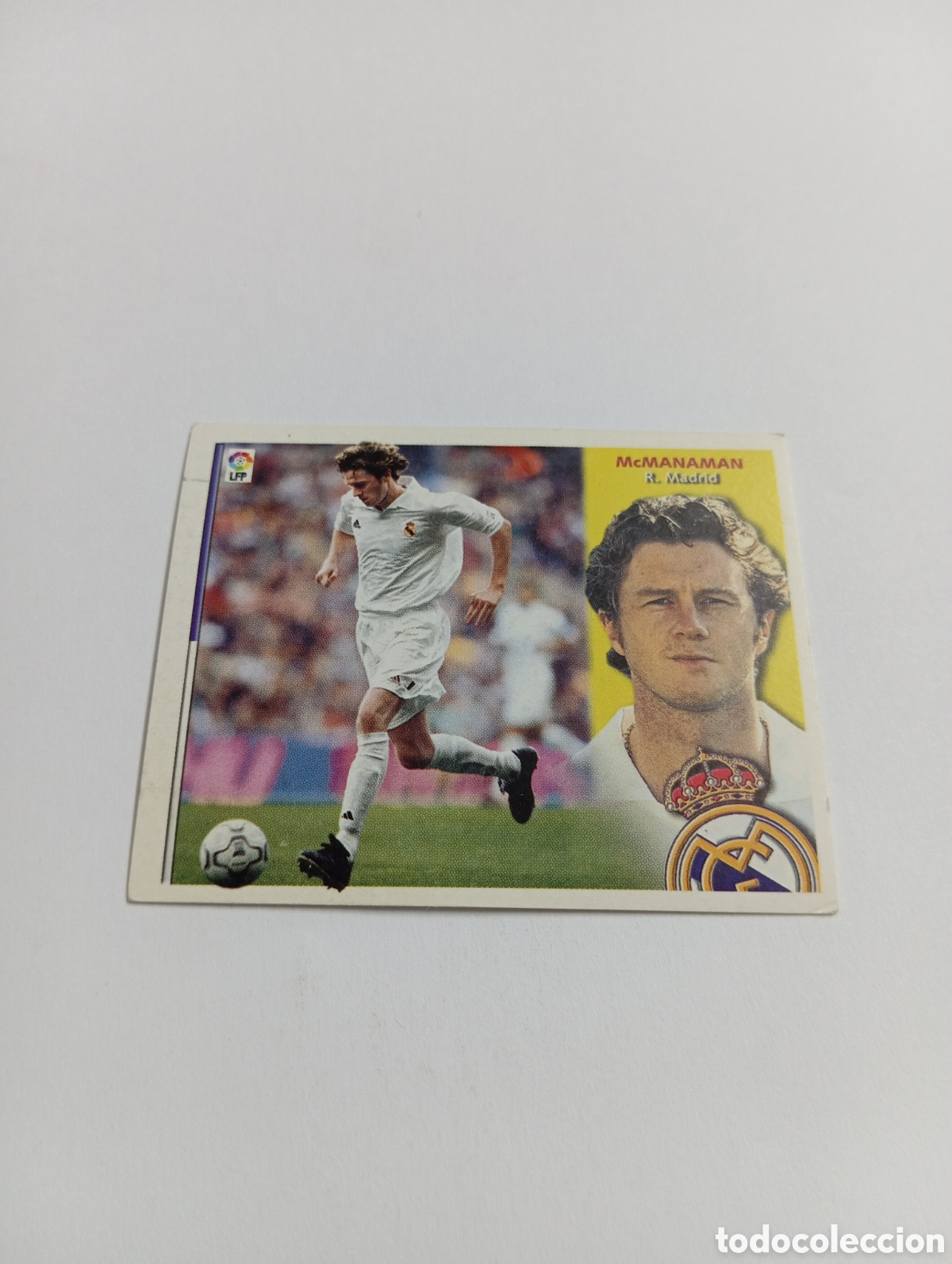 Cromos de F&uacute;tbol: McMANAMAN Real Madrid LIGA ESTE 2002 2003 PANINI 02 03