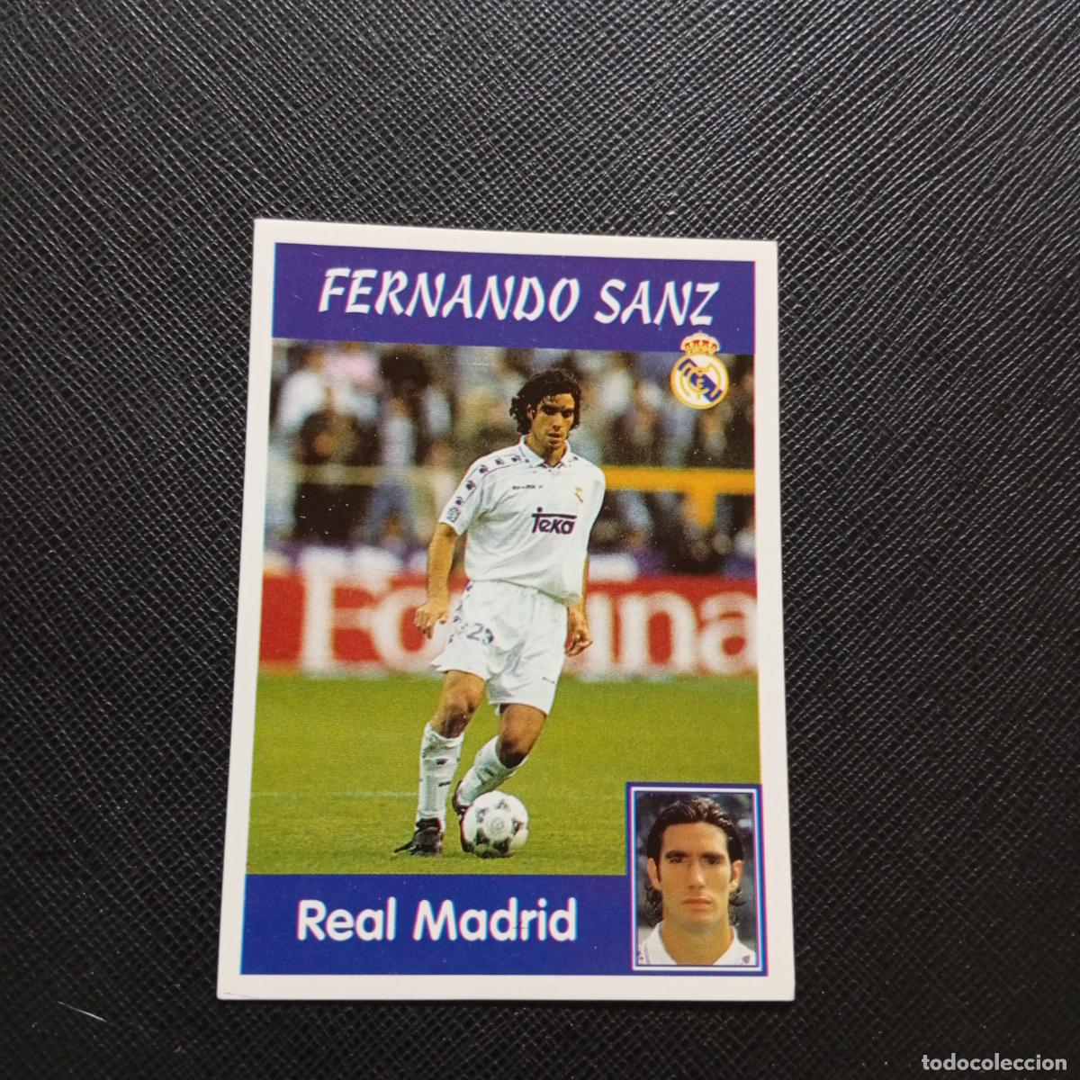 Cromos de F&uacute;tbol: 9A 9 FERNANDO SANZ REAL MADRID PANINI 1997 1998 CROMO FUTBOL 97 98 - SIN PEGAR - A165 PG73