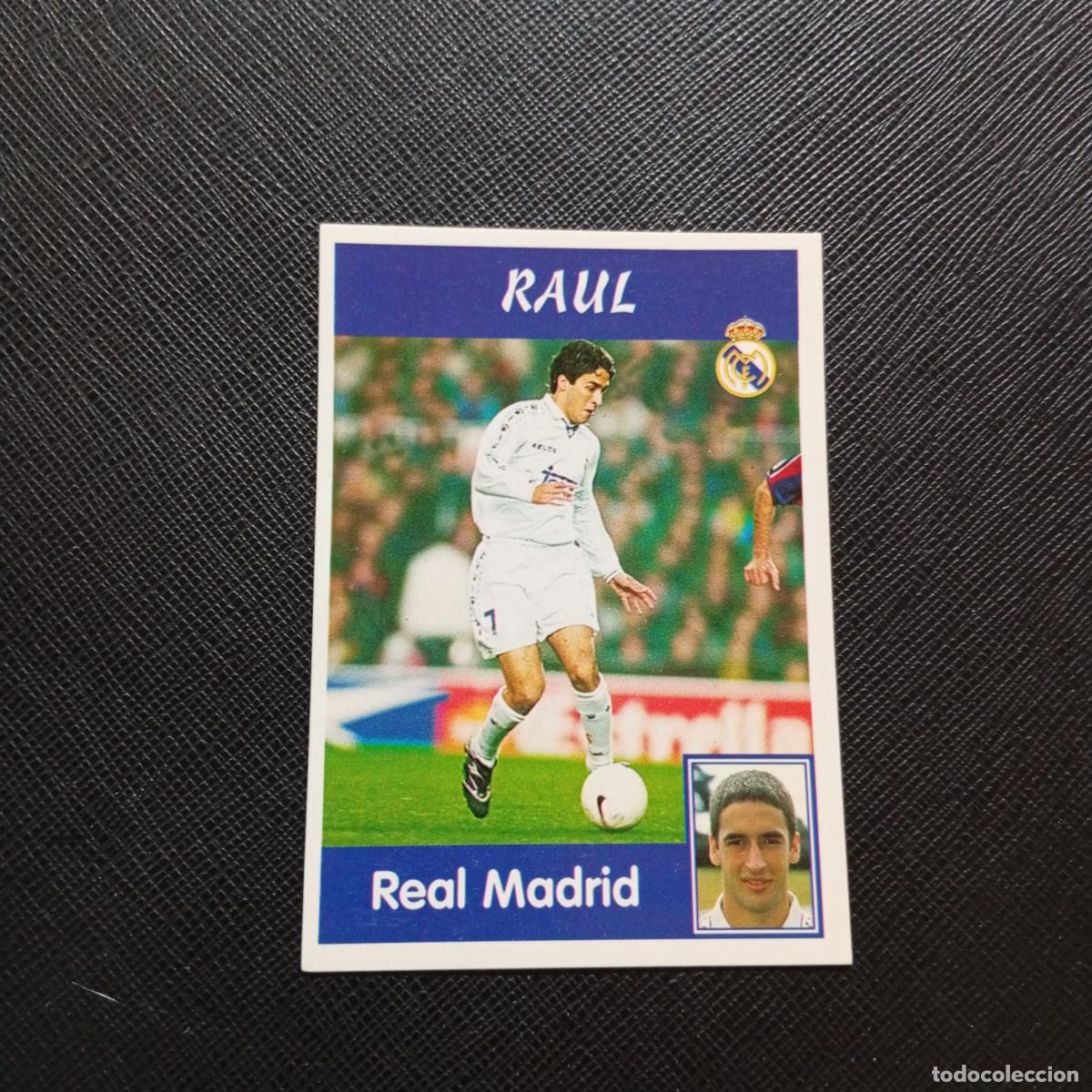 Cromos de F&uacute;tbol: 13 RAUL REAL MADRID PANINI 1997 1998 CROMO FUTBOL 97 98 - SIN PEGAR - A165 PG82